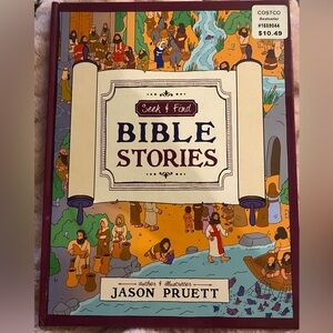 📚2/$10📚 Seek & Find Bible Stories Children’s Book